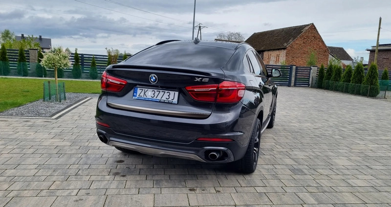 BMW X6 cena 138000 przebieg: 132000, rok produkcji 2014 z Skwierzyna małe 326
